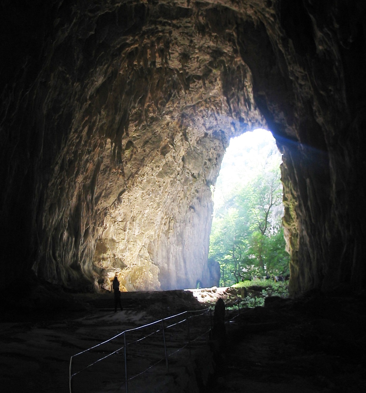 per Rad Slowenien erkunden - die Skocjan Grotte ist ein Besuch wert