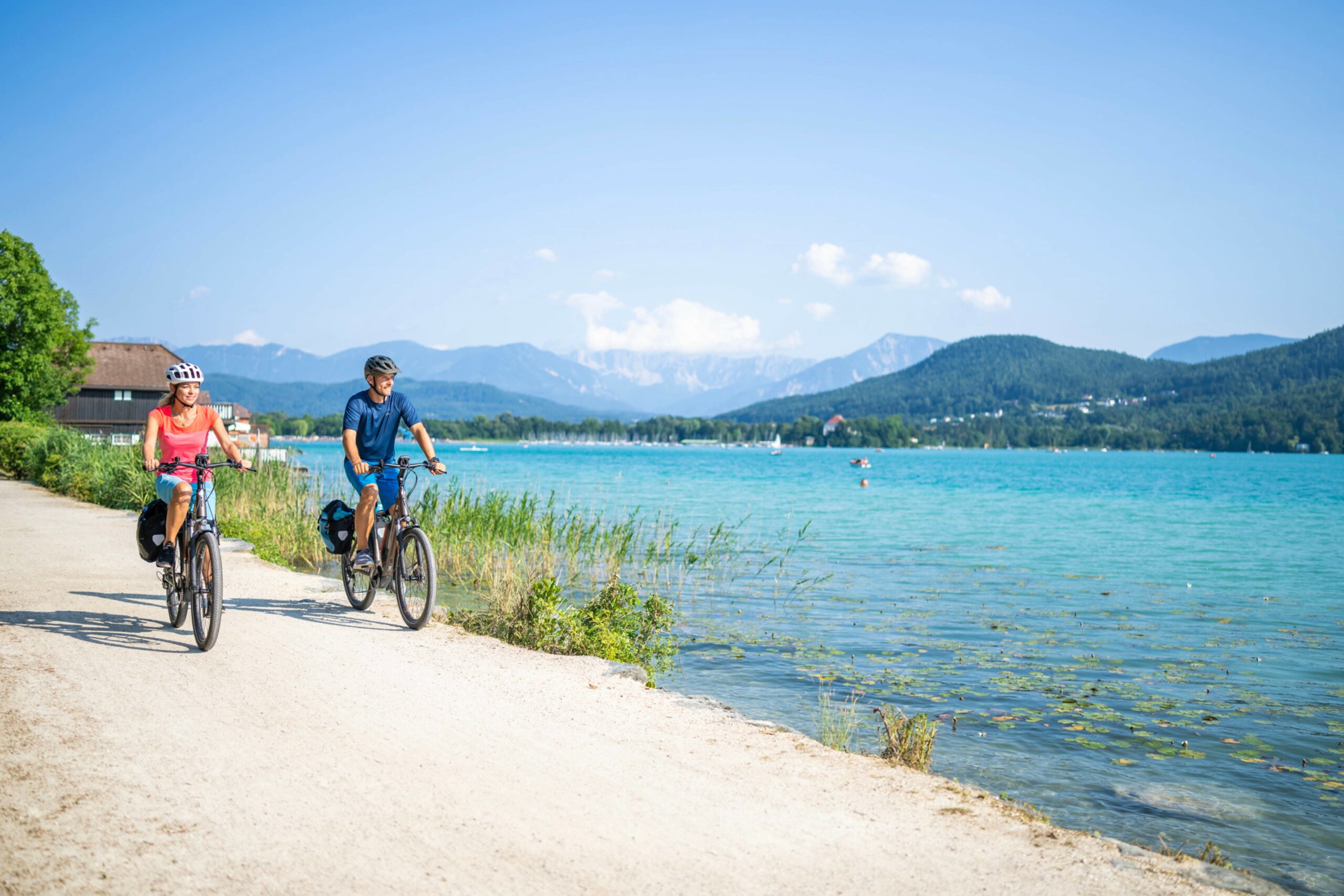 Leuke fietstocht op het Wörthersee-fietspad © Kärnten Advertising, Gert Perauer